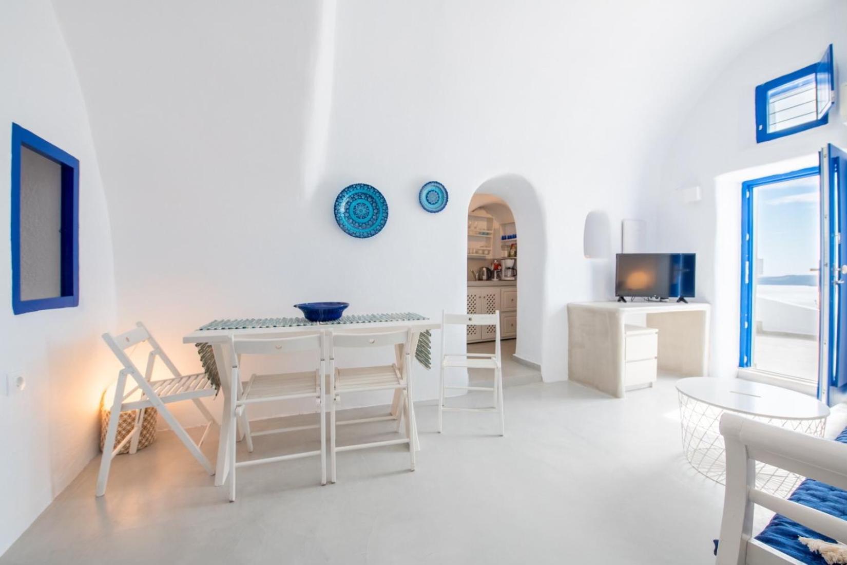 Villa Blu Bianco Cave House By Sv Oia  Exterior foto