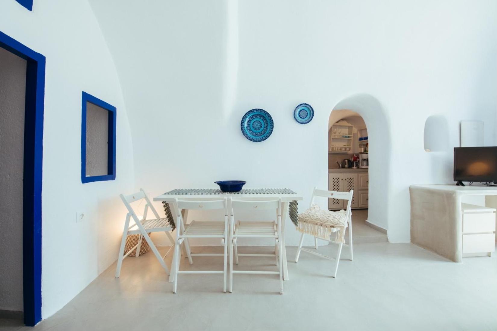 Villa Blu Bianco Cave House By Sv Oia  Exterior foto